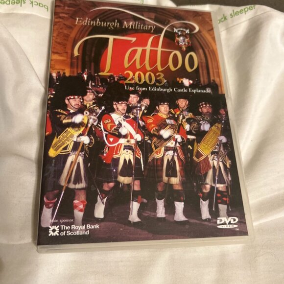Edinburgh Military Tattoo 2003 DVD Live From Edinburg Castle Esplanade Video - Picture 1 of 5